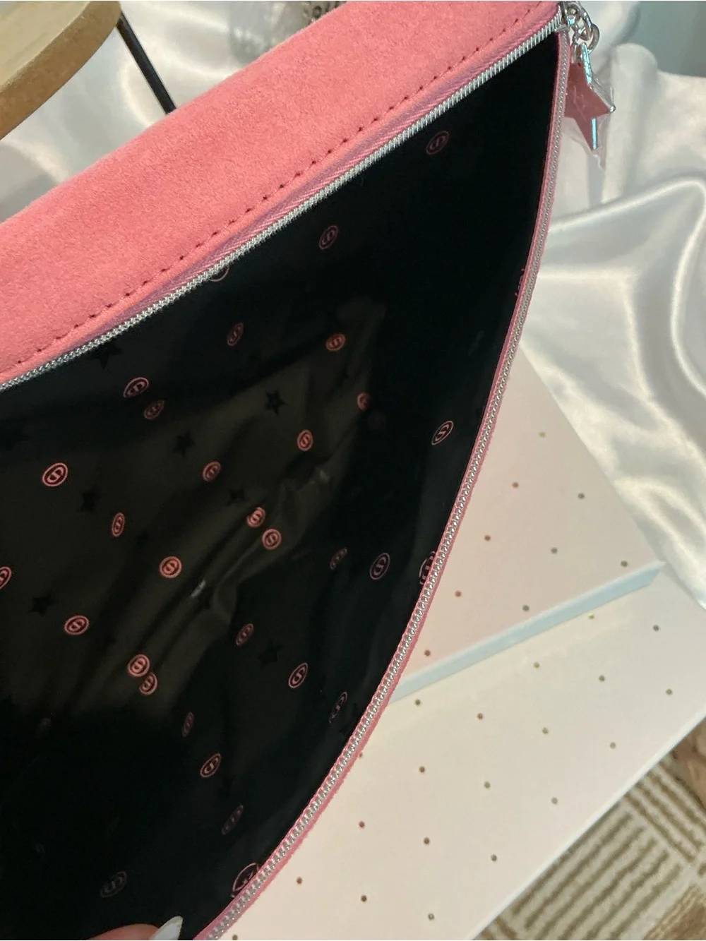 Dior PARFUMS Cosmetic Pouch Gift with Purchase Pink NIB